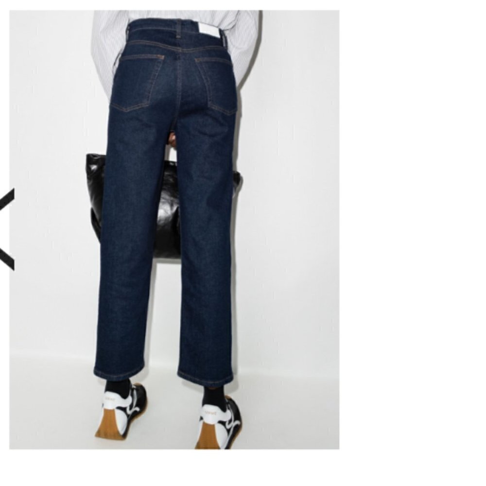 RE/DONE 70's High-Rise Straight Leg Casual Mom Jeans Size 27 US 4 - Picture 3 of 5